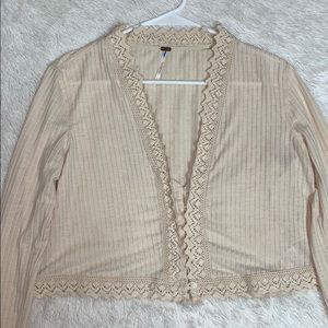 Free People V-Neck Blouse